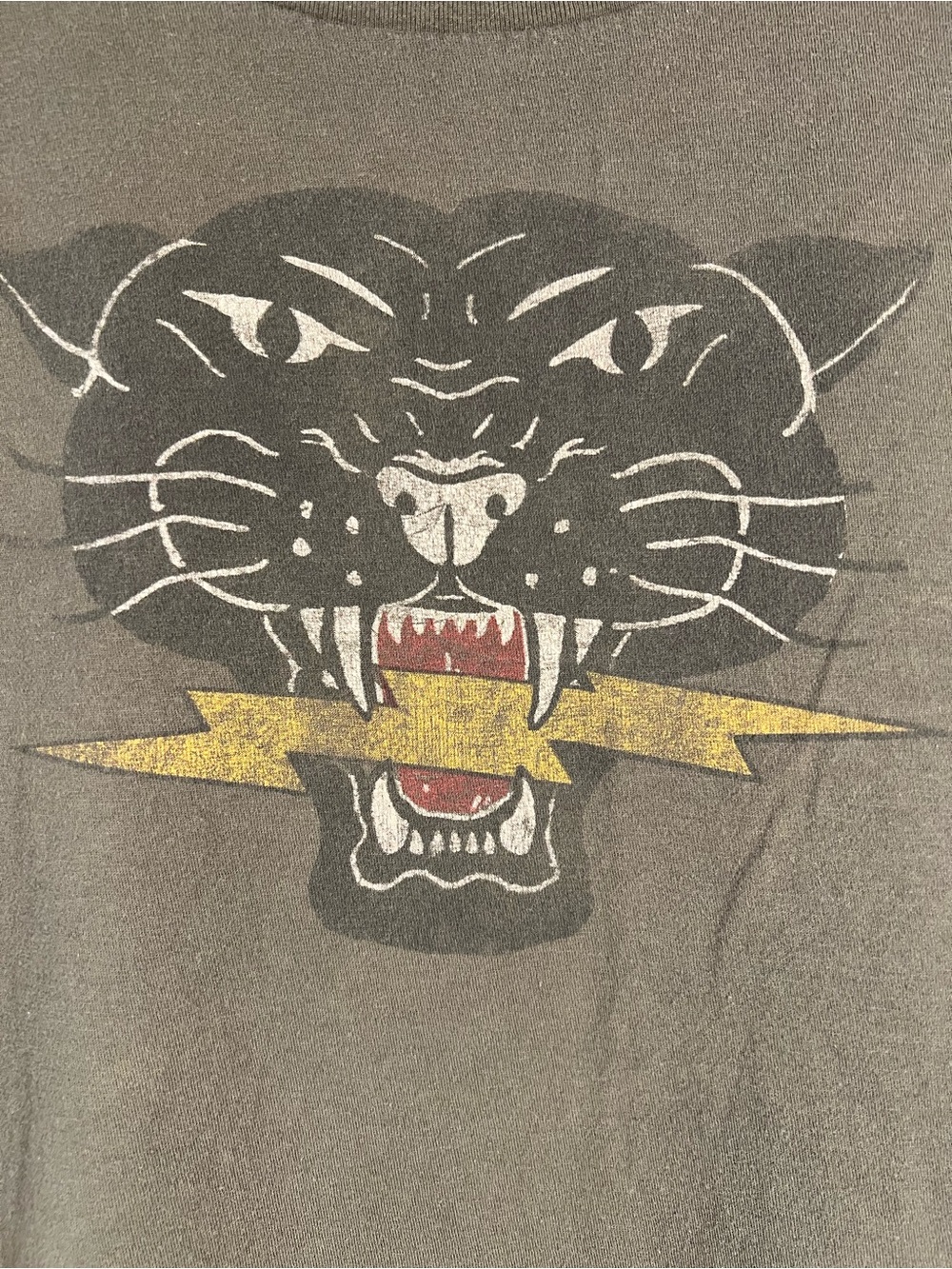 Denim And Supply Ralph Lauren Panther Lightning Bolt Tattoo Men’s XL Olive Green - Picture 6 of 7